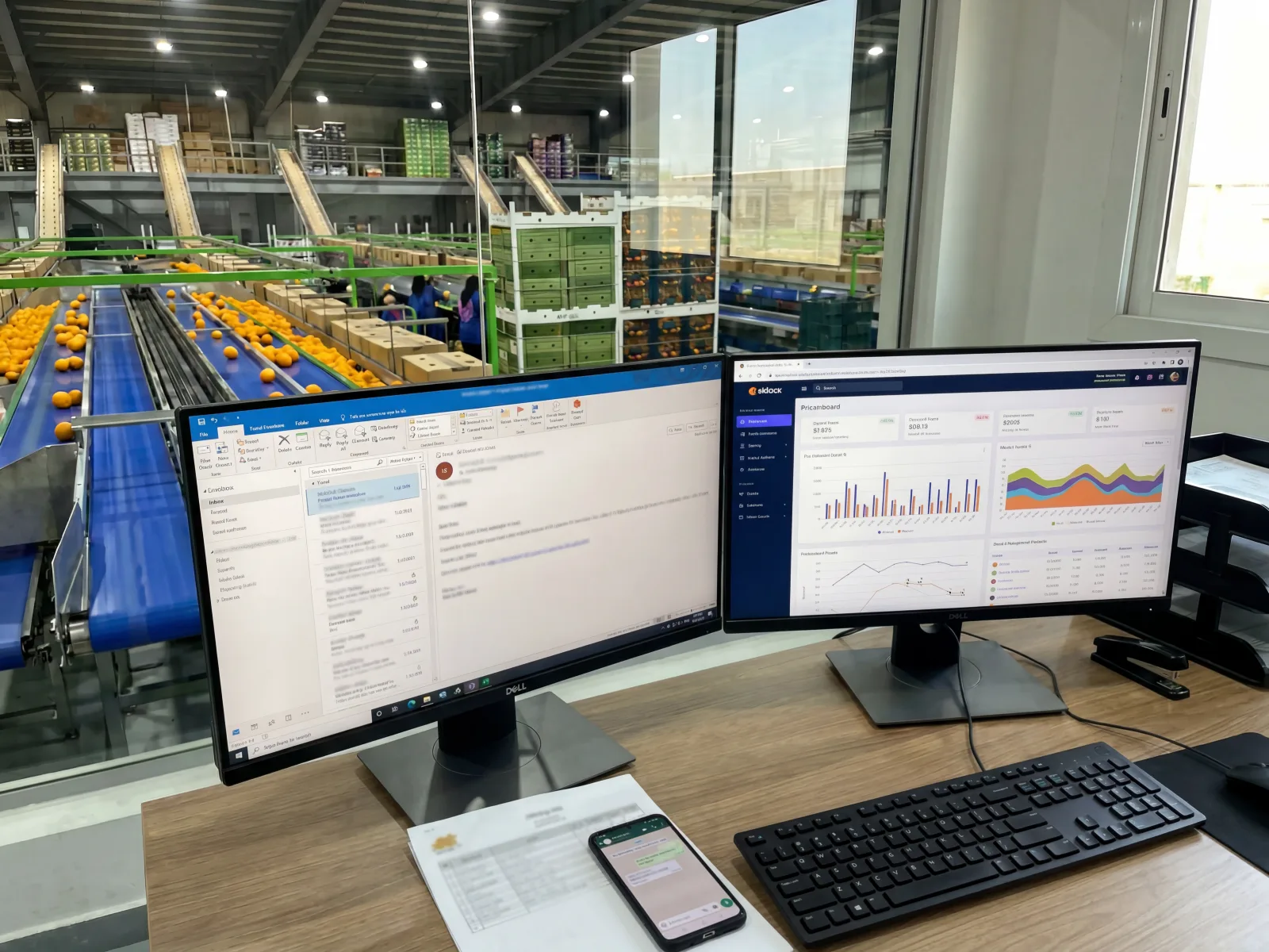 AFRICAFRESH EXPORT sales-operations desk — WhatsApp and email at hand
